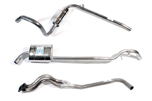 Stainless Steel Standard Exhaust System - 1500 - RT1160SS